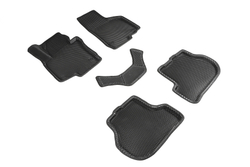 Коврики EVA 3D ромб для Skoda Octavia A5 2008-2013, Seintex.95236