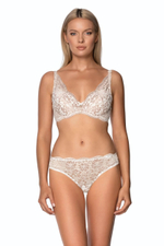 Трусики-бразилиана Lara (Размер: XL) (Цвет: кремовый)