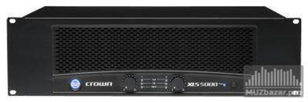 Crown XLS 5000 усилитель. Cтерео: 1100Вт/8Ом 1800Вт/4Ом. Мост-моно: 5000Вт/4Ом.