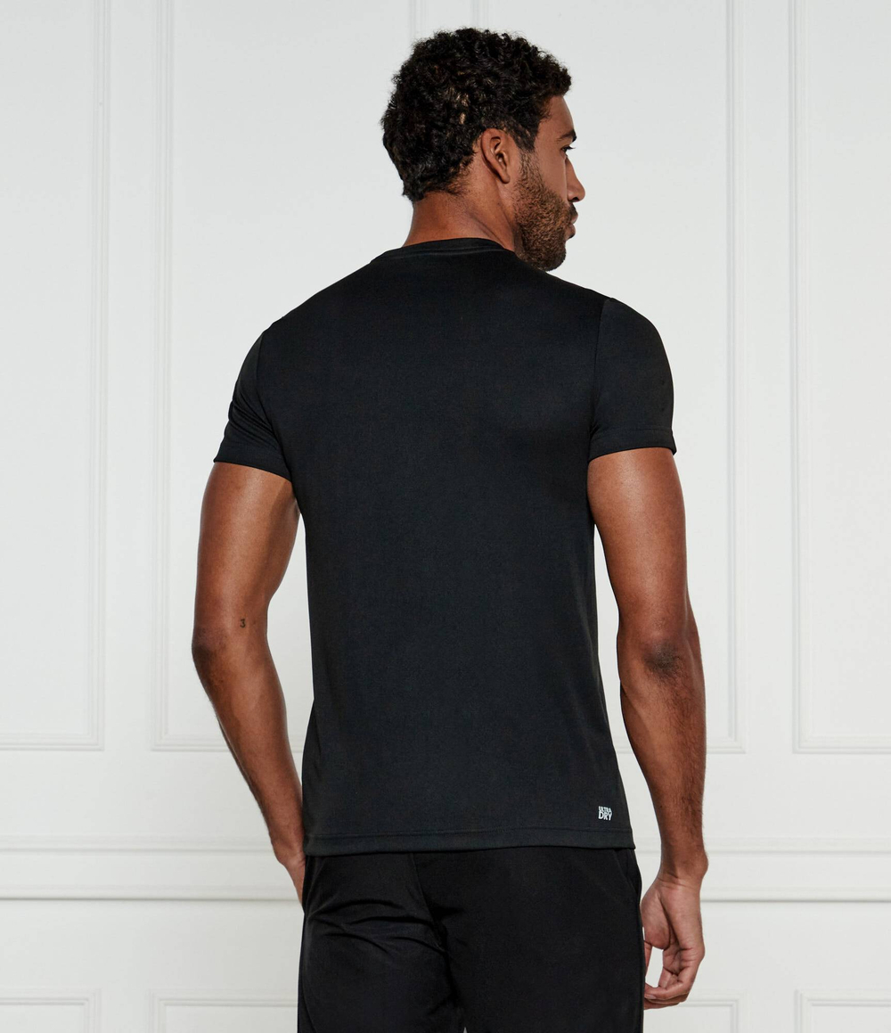 Футболка Lacoste - черный(TH8938)