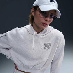 Толстовка женская NIKE W NSW CLUB FLC OS GX CRP HDY