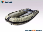 Лодка надувная моторная solar-470 strela jet tunnel