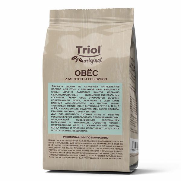 Корм для птиц и грызунов овёс Triol Original