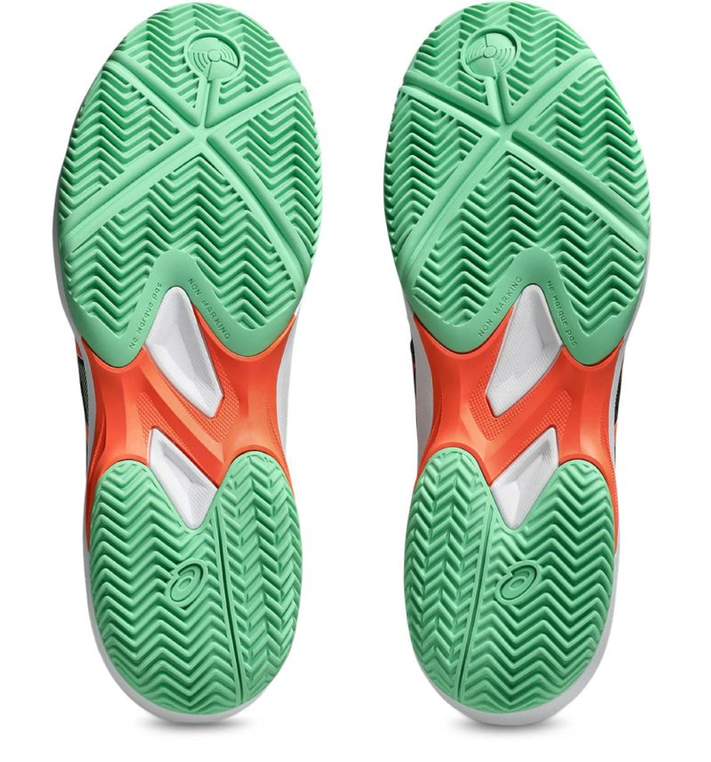 Мужские кроссовки для Падел Asics Game FF Padel - black/vivid coral