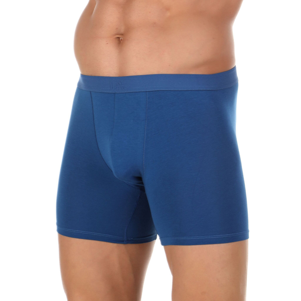 Набор из 3 мужских трусов-боксеров: зелёных, синих и бордовых (Размер: XXL) (Цвет: разноцветный)