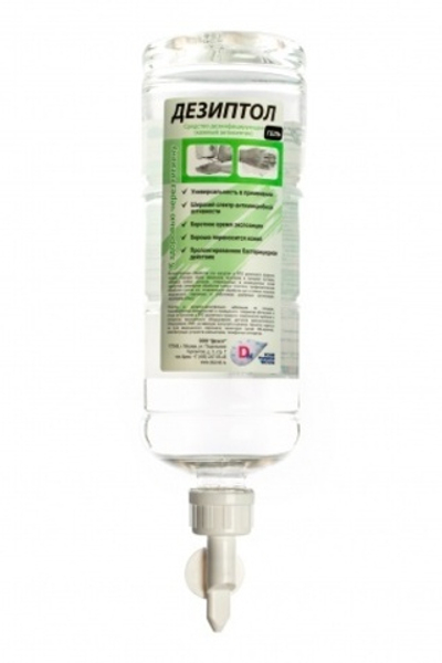 Дезиптол гель кожный спиртовой антисептик 1 л