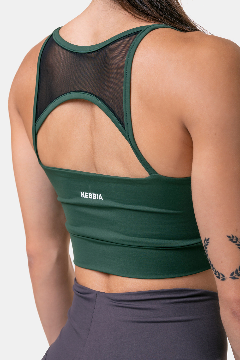 Топ женский Classic Hero Cut-Out Sports bra 579 Зеленый