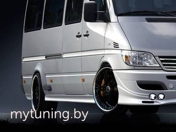 Накладки на пороги для Mercedes Sprinter W901-W906