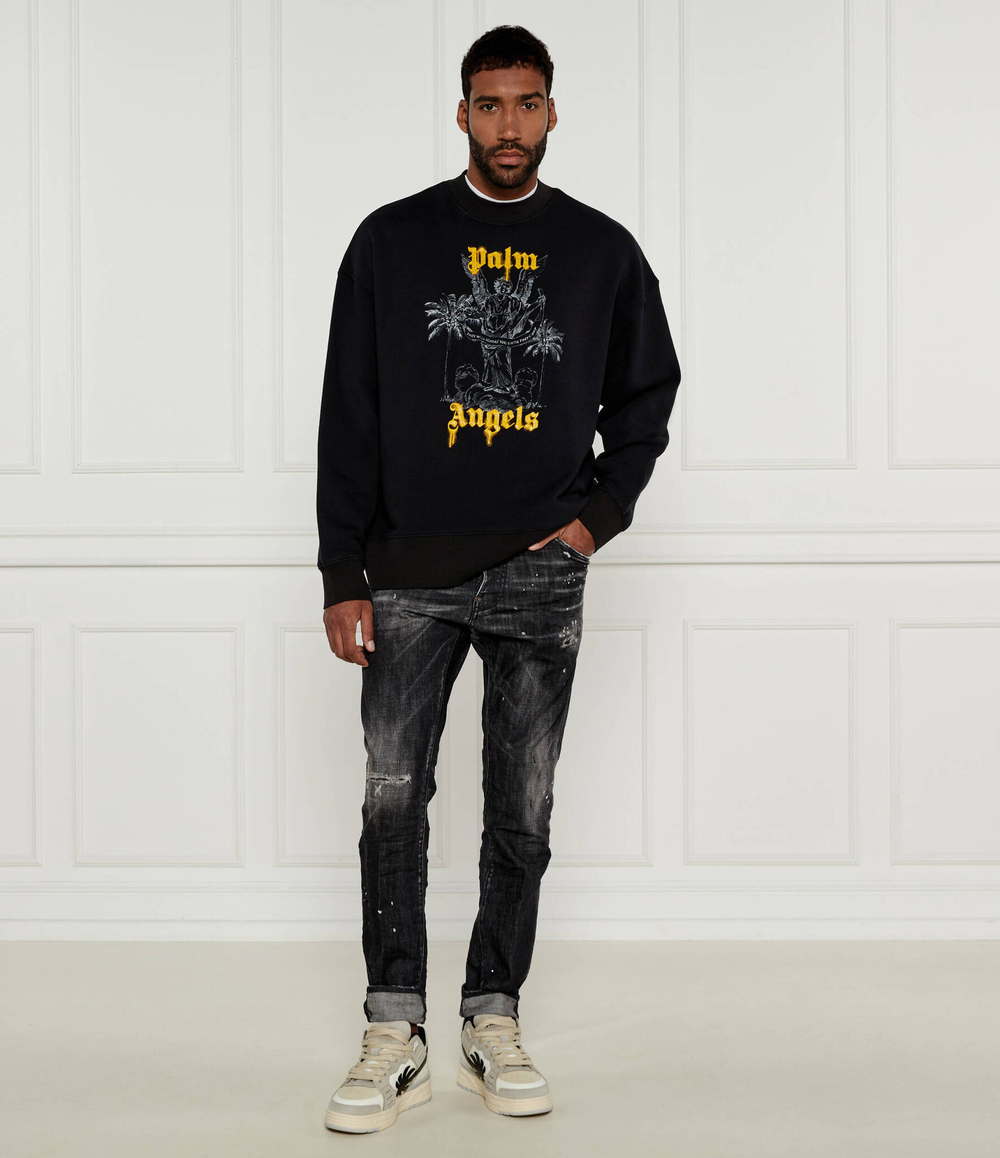 Худи PALMS PENCIL Palm Angels - черный(PMBA026F 24FLE006)