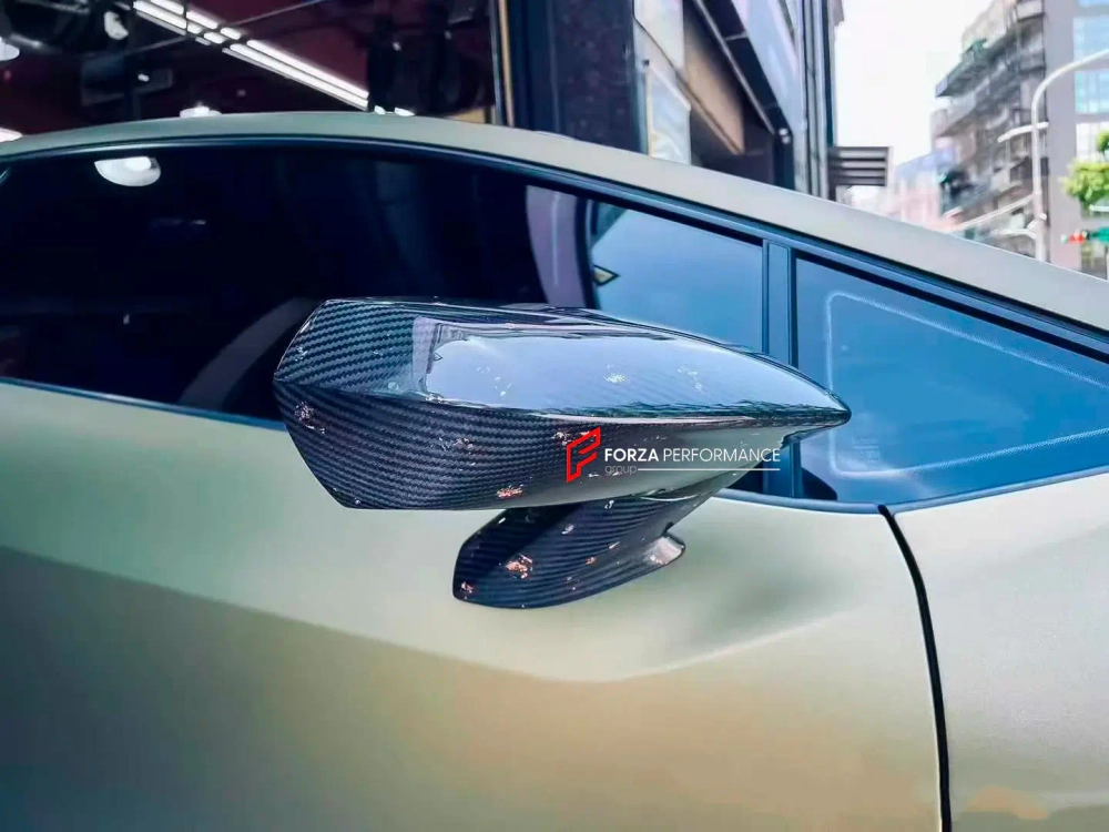 Карбоновые накладки на боковые зеркала для Lamborghini Huracan LP580 LP610 Evo Ламборгини Хуракан