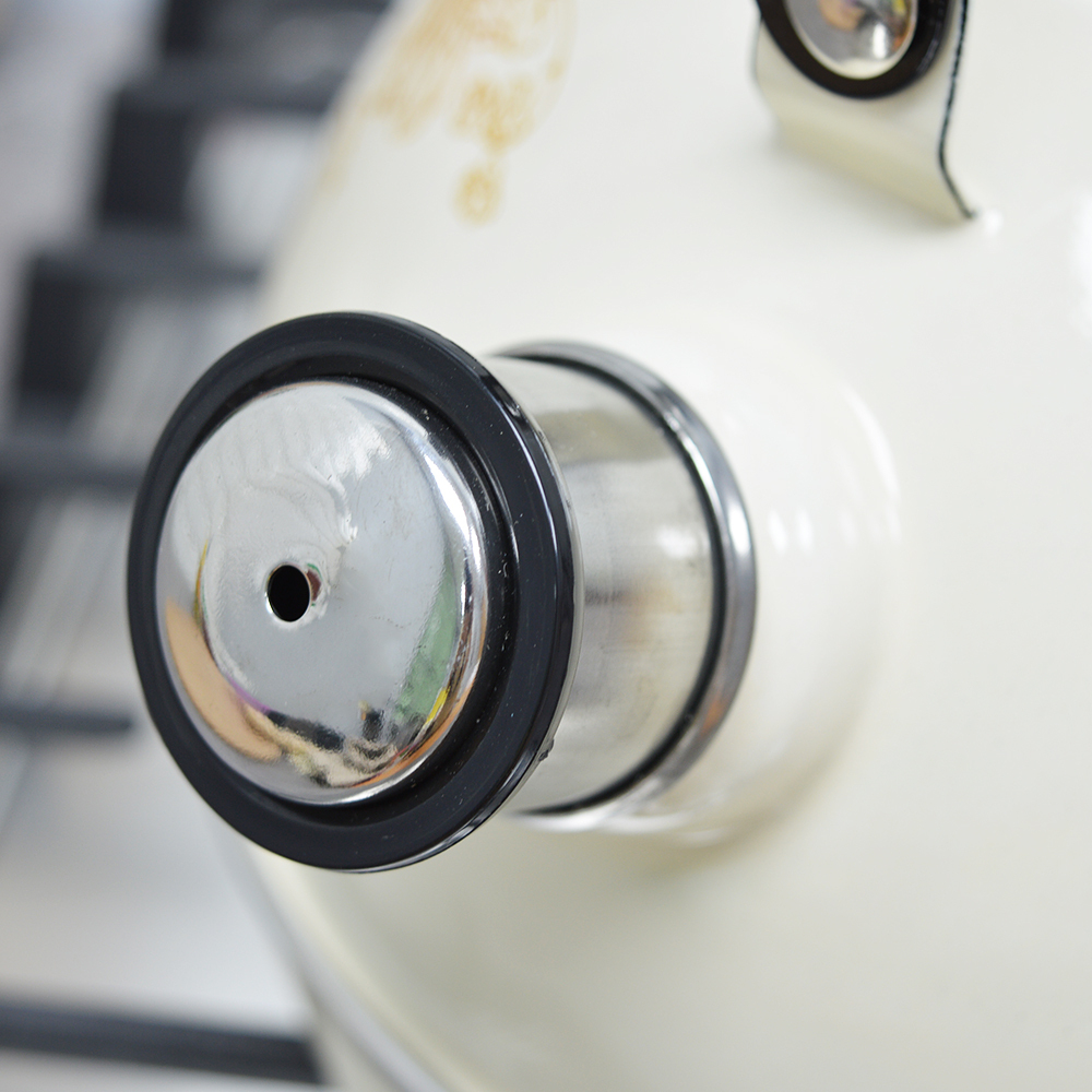 Чайник 3,5л со свистком, подвижная ручка, слоновая кость "Олимпия"