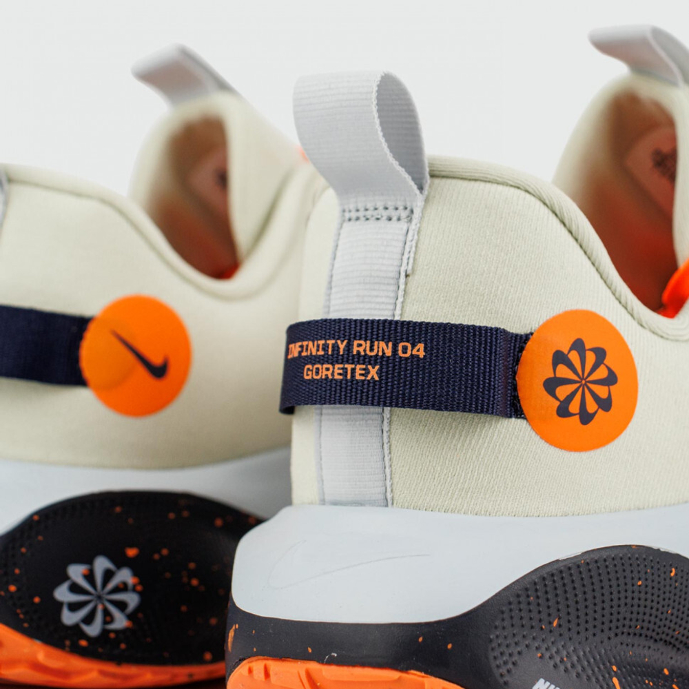 кроссовки Nike Infinity Run 4 GTX Grey / Orange