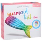 Матрас для плавания 178х71 см, Intex, Хвост русалки, 58788EU