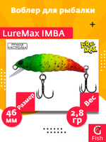 Воблер LureMax IMBA 46F SSR-278, 2,8 г, 46 мм, плавающий