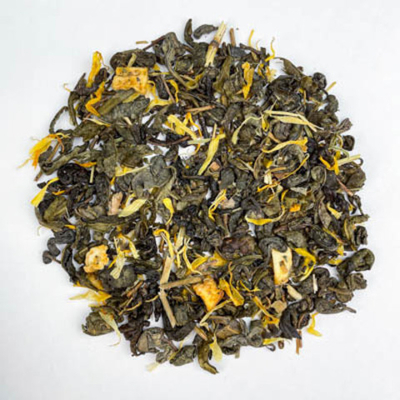 Зеленый чай BERRY-TEA  "Зеленое яблоко" | 18гр под стакан | Эконом