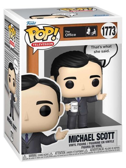Фигурка Funko POP! TV The Office S11 Michael Scott (That`s what she said) (1773) 86428 / Фигурка Фанко ПОП! по мотивам сериала "Офис", Майкл Скотт