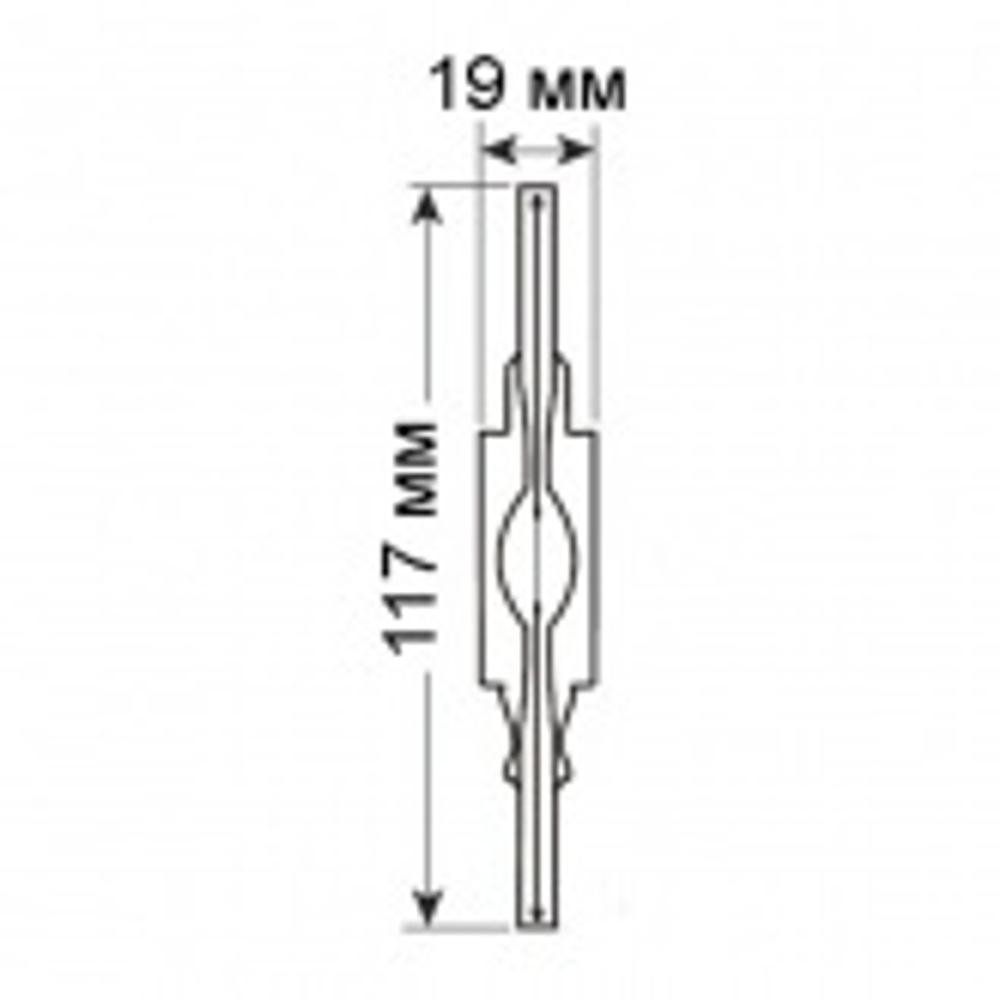 Лампа металлогалогенная HQI-TS 70W/WDL RX7s Osram (МГЛ) 4008321678300