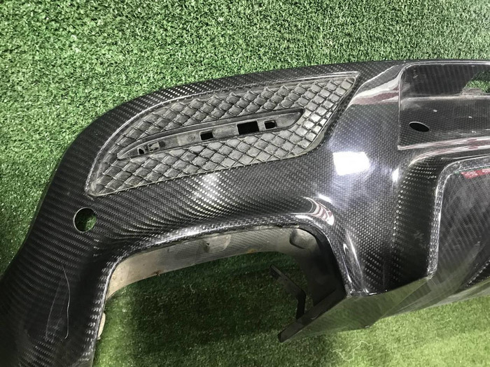 Юбка заднего бампера Mercedes GLE Coupe c292 (2015-2019) AMG 63 Brabus