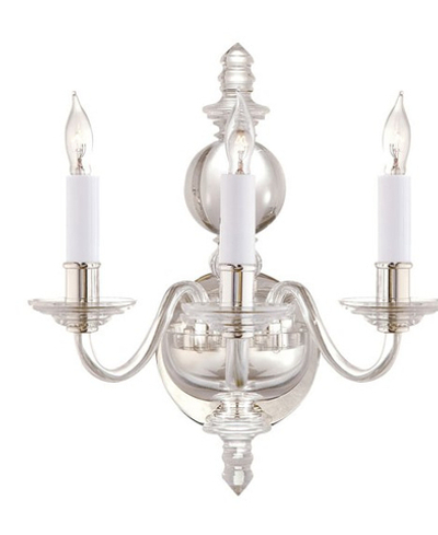 Бра George II Triple CHD1154CG/PN