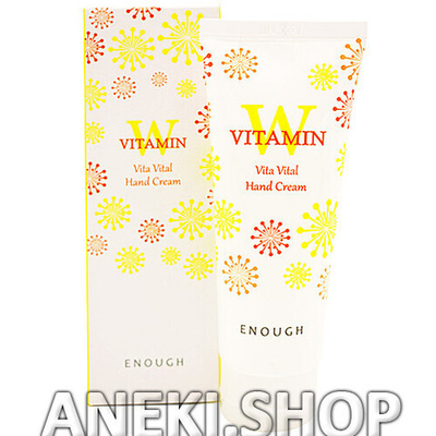 Крем для рук с витаминным комплексом 100 мл Enough W Collagen Vita Hand Cream