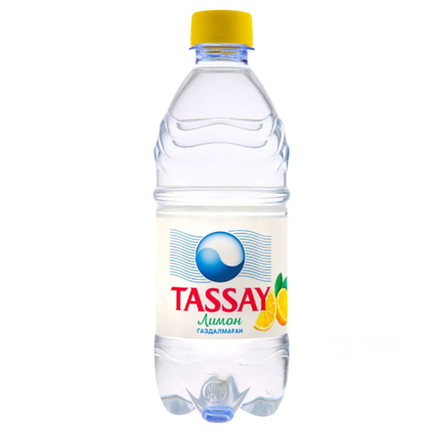Минеральная вода Tassay негазированная с лимоном 0.5 л п\б