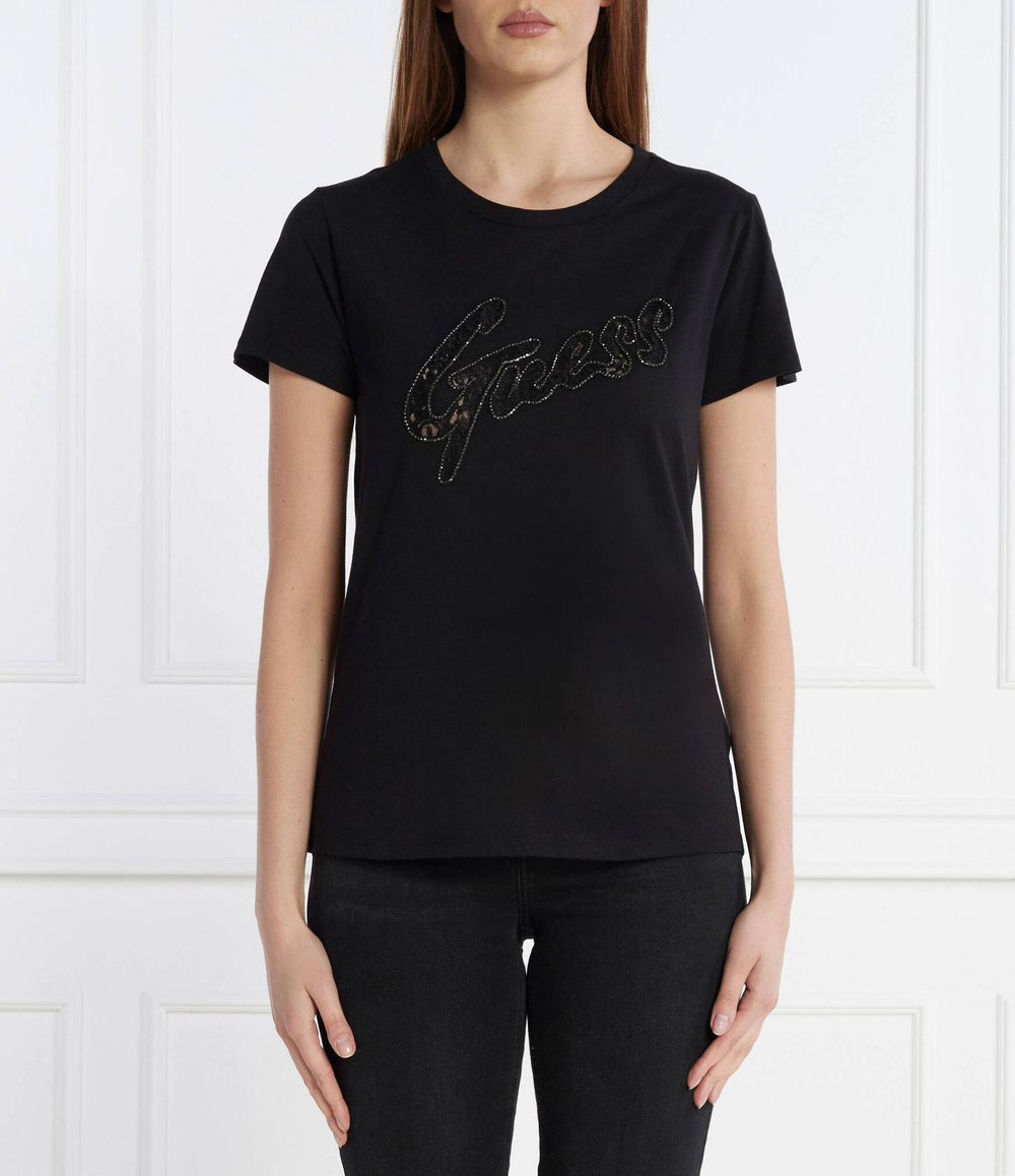 Футболка GUESS - черный(W4RI25 K9RM1)