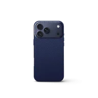 Чехол для iPhone 17 - Зернистая кожа - тёмно-синий