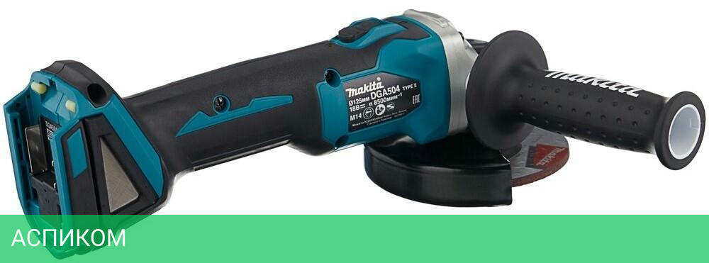 Угловая шлифмашина Makita DGA504Z