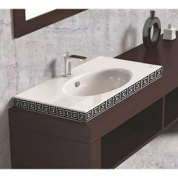 Раковина накладная 90 см Sanita Luxe Next 90 Greek