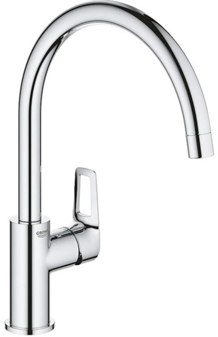 Смеситель GROHE BauLoop однорычажный для мойки DN 15, хром (31232001)
