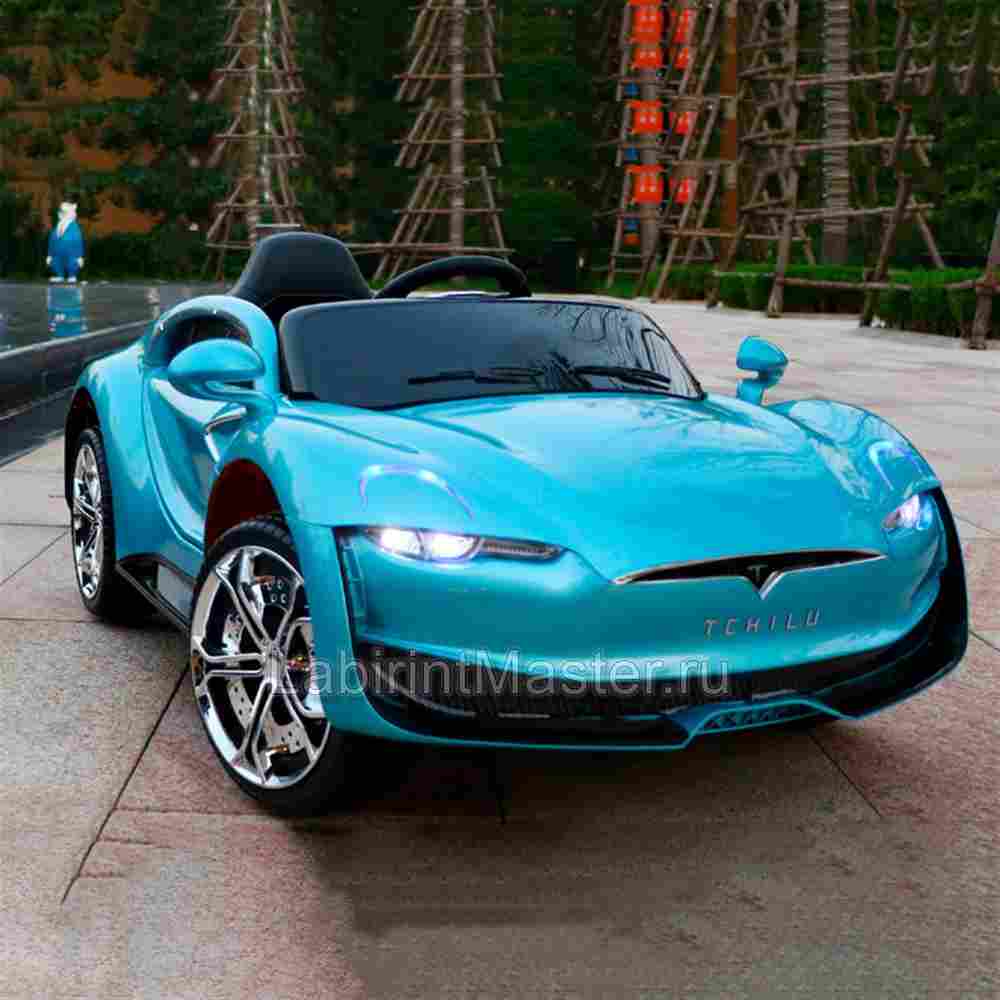 Детский электромобиль "Tehilu CL-6166" голубой