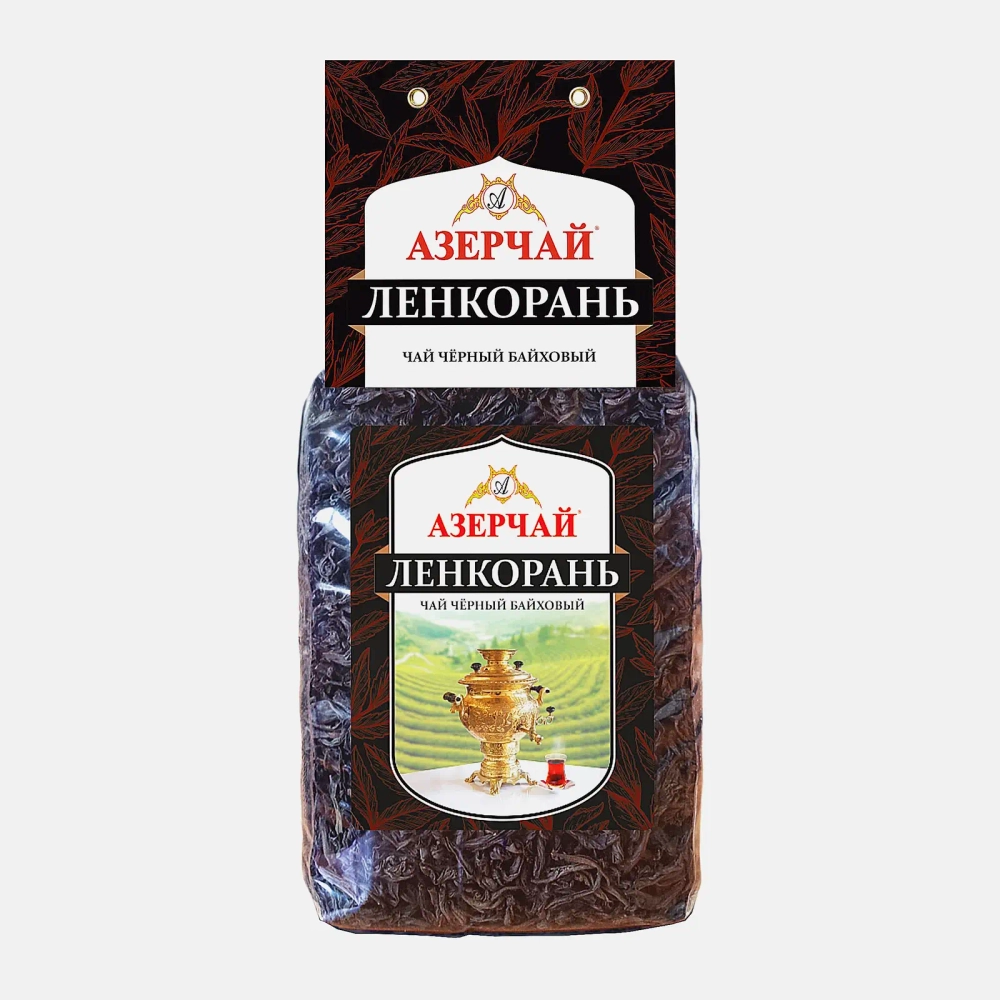 Чай черный Азерчай Ленкорань крупнолистовой 400г