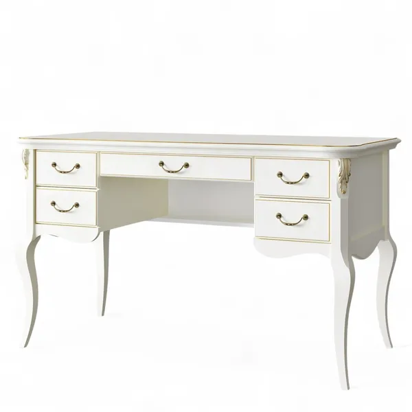 Кабинетный стол пристенный