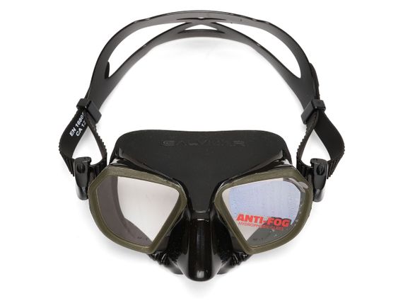 Маска Salvimar NOAH Антифог черный/зеленый