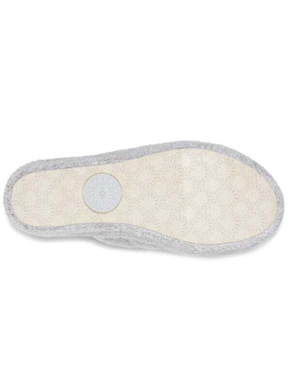 UGG Флип-флопы Fluff Yeah Stylish Sandals Women's Metal Gray