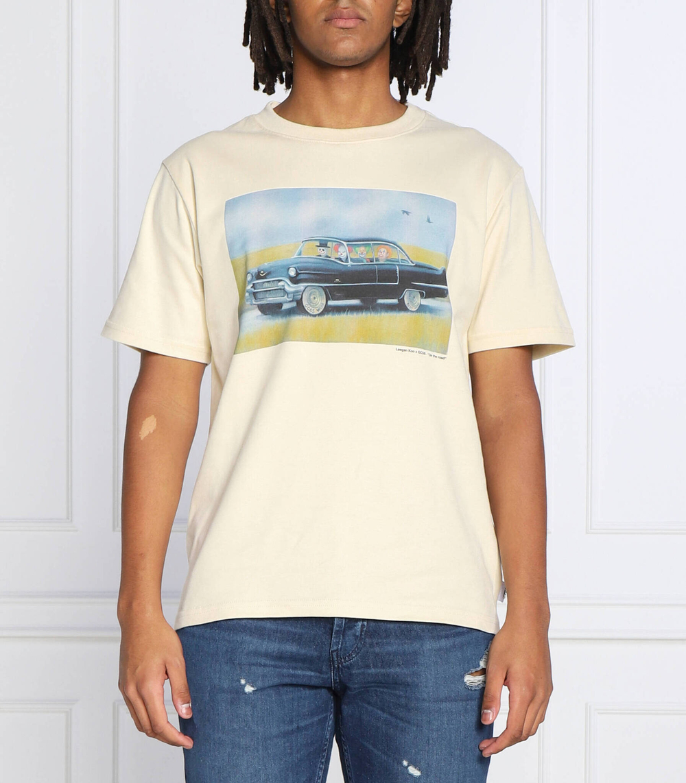 футболка GCDS - кремовый(AI22M130144)