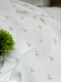 Муслиновая пеленка Букет Нежности 90*130 (+/-5см)