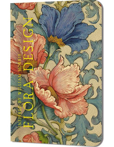 Блокнот 64 л. КОНТЭНТ-КАНЦ Флора дизайн розовые и голубые цветы (99908266)