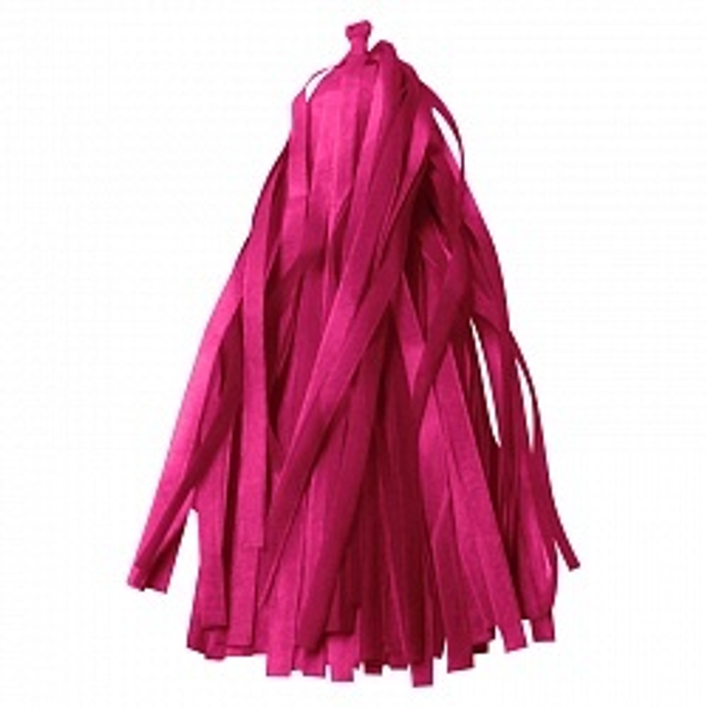 Кисти тассел "Ярко-розовые" 35 см