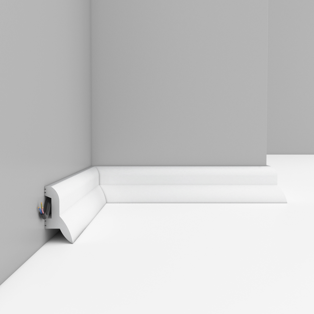 Плинтус напольный Decomaster D230 42х21х2000мм