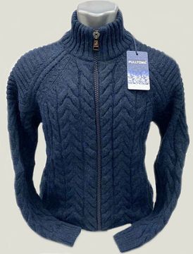 p-p 58-62. Pulltonic из шерсти и кашемира "Коса". На разъемном замке. BATAL