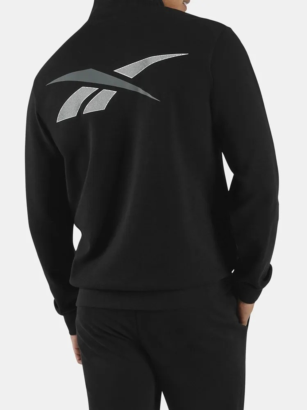 Толстовка мужская REEBOK LOGO PLACEMENT QUARTER ZIP