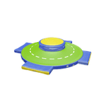 Элемент аквапарка «Перекресток», 6×6×1 м