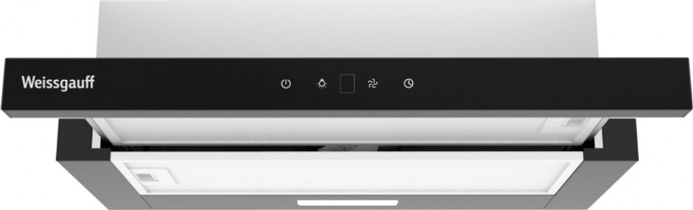 Вытяжка Weissgauff TEL 600 2M Touch Black Glass