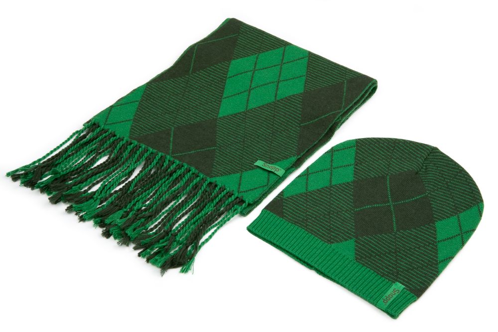 Комплект Snapp: шапка и шарф (ультра синий)