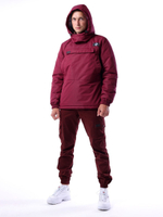 Анорак зимний мужской Город Горький бордовый