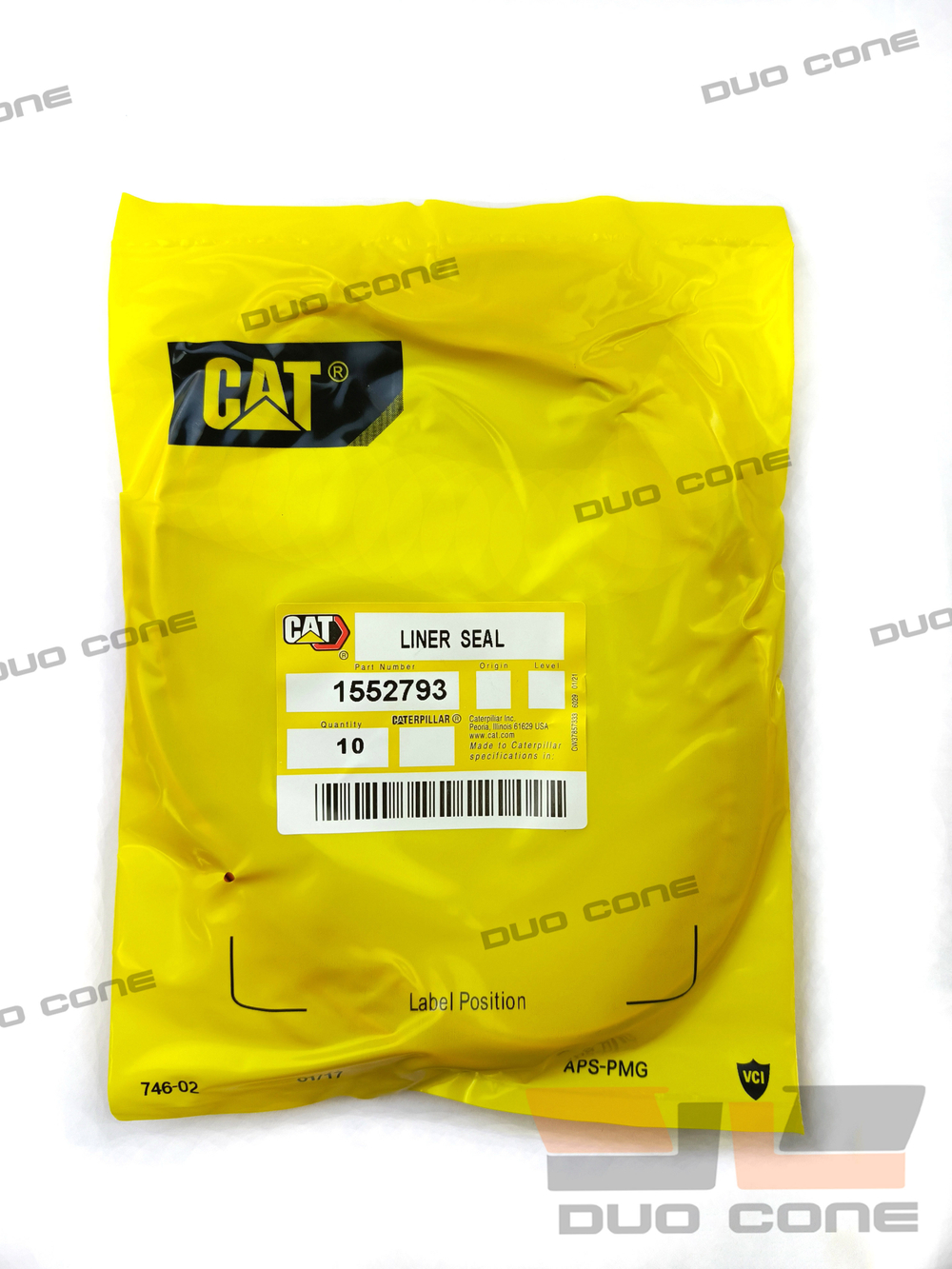 Уплотнение гильзы 1552793 Caterpillar