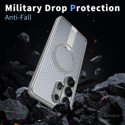 Прозрачный чехол Mesh Pro Magnetic Case для Samsung Galaxy S26 Ultra