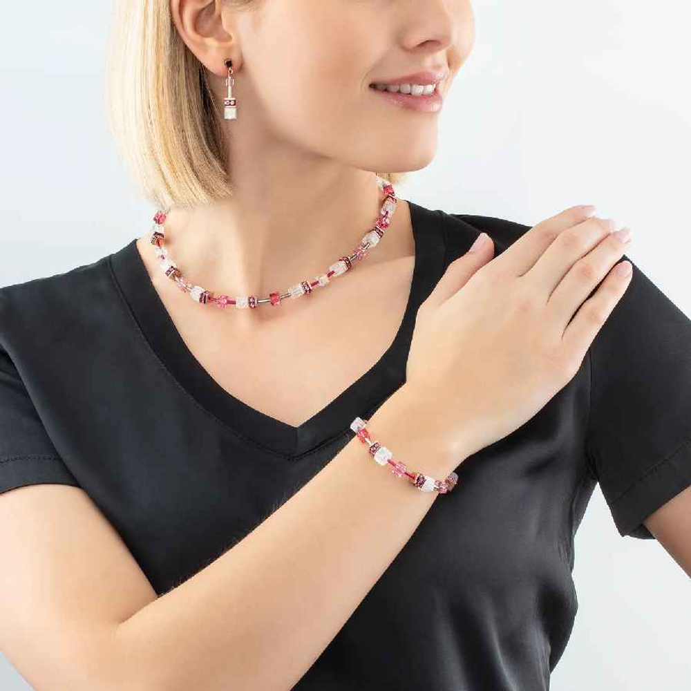 Серьги Pink Coeur de Lion