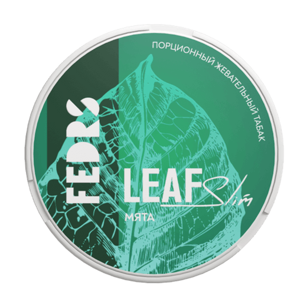 Fedrs leaf Slim Мята 12гр купить в Москве с доставкой по России